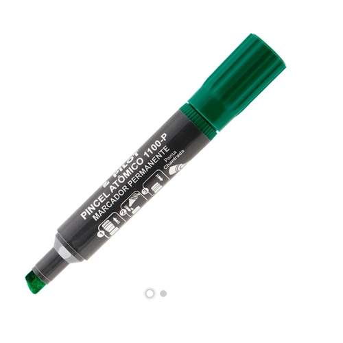 Pincel Atômico Verde 1100 Recarregável Pilot