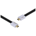 Cabo Hdmi 2.0 Flat 4k Com Conector Desmontável - 10 Metros - H20fl10