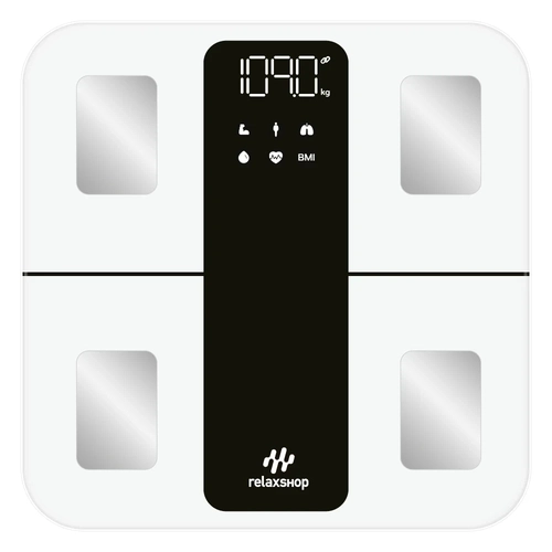 Balança Bioimpedância 25 Análises Corporais Bio Smart Relax Branca