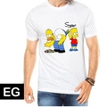 Camiseta Branca Adulto com Estampa Personalizada (EG)