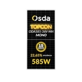 Modulo Solar Osda 585w Oda585-36v-mh 144 Cells Mono N-type Topcon - 740 Un/cntr