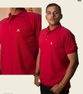 Camisa Polo Masculina Vermelha Tamanhos G, GG, EXG