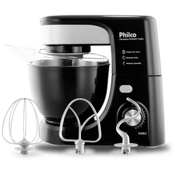 Batedeira Planetária Php500p Turbo 700w Preta Philco 110V