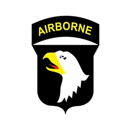Adesivo Airborne Águia