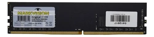 MEMÓRIA RAM DDR4 4GB 2400MHZ MARKVISION
