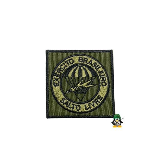 Distintivo de Bolso Bordado de Baixa Visibilidade (Estágio de Salto Livre)