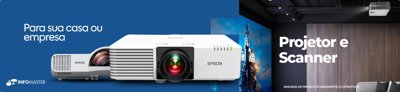Para sua casa ou empresa Projetor e Scanner