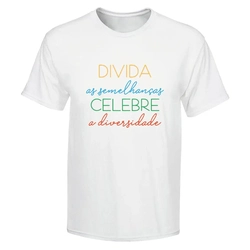 Camiseta Celebre a Diversidade - Infantil