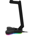 Suporte Para Headset Fortrek Vickers Rgb Preto