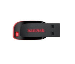 Pen Drive Sandisk, Cruzer Blade, 64GB, USB 2.0 Preto - SDCZ50-064G-B35