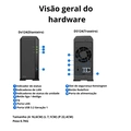 Servidor NAS Synology Diskstation 1 baia DS124 (sem discos)