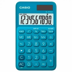 Calculadora de Bolso Casio 10 Digitos Azul - Sl-310uc-bu