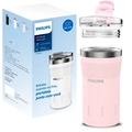 Copo Térmico PHILIPS Com Tampa 350ML Rosa - AWP2654PK