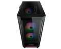 Gabinete Gamer Cougar Duoface RGB, Vidro Temperado, E-ATX, 3x Fans ARGB, Preto, 385ZD10.0001