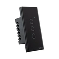 Interruptor Smart Zigbee Touch 3 Preto Ezs 1003 4850049