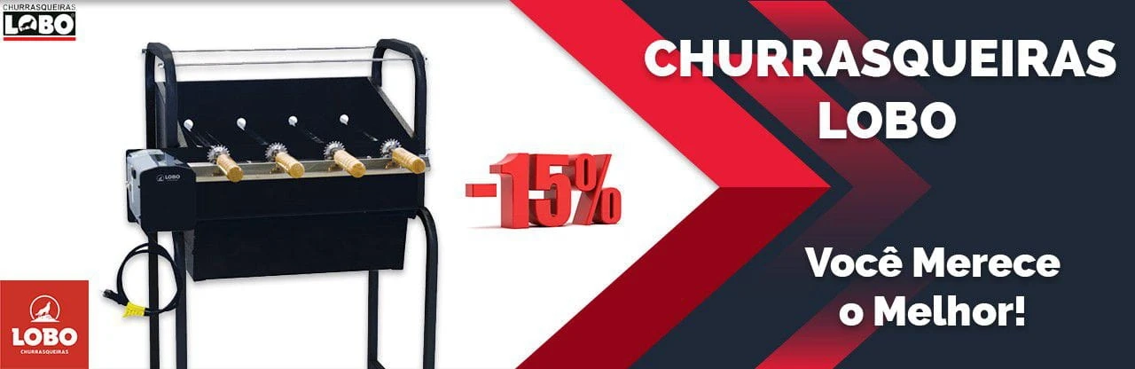 Churrasqueiras Lobo - Você Merece o Melhor