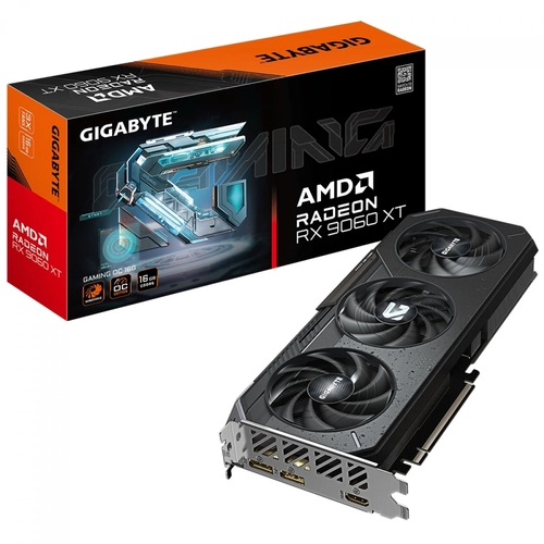 Placa de Vídeo 16GB RX9060XT OC Gigabyte - GV-R9060XTGAMING OC-16GD