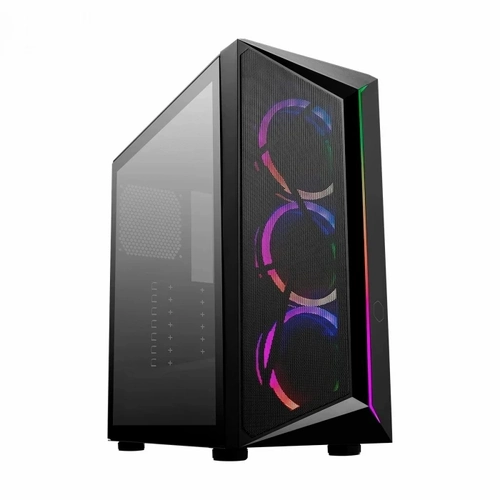 Gabinete Cooler Master CMP510 Argb Edition Lateral de Vidro Temperado Preto - CP510-KGNN-S00