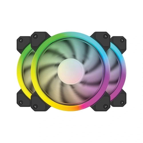 Cooler Gabinete Bluecase RGB 120mm - Bfr-12rgb