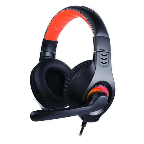 Headset C3TECH USB Preto e Vermelho - PH-350-BK