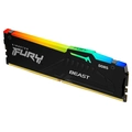 Memória DDR5 16GB 5200Mhz Kingston Fury Beast RGB - KF552C36BBEA-16