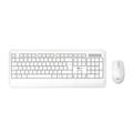Kit Teclado + Mouse Sem Fio Lenovo Kw202 Branco