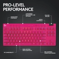 Teclado Gamer Logitech G PRO X Lightspeed Magenta - 920-012154