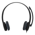 Headset Logitech H151 Preto Estéreo Analógico - 981-000587