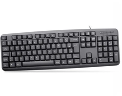 Teclado USB K-Mex KB-50TS Preto - KB50TSU00000B0X