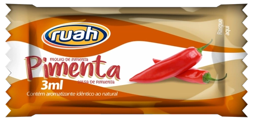 Molho de Pimenta Ruah Sachê  3ml c/ 180 unidades