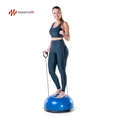 Meia Bola Suíça Pilates Yoga Step com Alça Essencefit