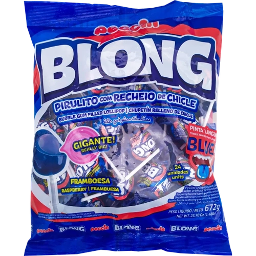 Pirulitos Com Recheiro De Framboesa 672g