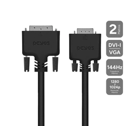 Cabo Dvi-i 24+5 para Vga 15 Pinos 2 Metros Pcyes - Pdvm15-2
