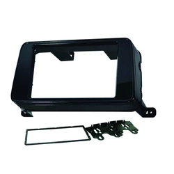 Moldura Fiamon 2 Din Nissan Kicks Black Piano