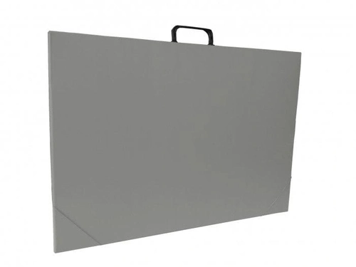 MALETA CINZA PROFISSIONAL A3 COM ALCA