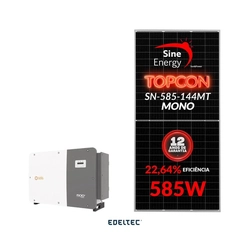 Gerador Edeltec Solar Solis 310,05 Kwp Tri. 800v Colonial (250k/585w)