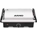 Grill Arno Dual Gnox Inox Com Abertura De 180° 127v