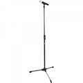 Pedestal Reto Para Microfone Ideal Para Estúdio Tpr Preto Ask
