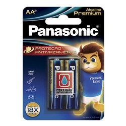 Pilha Alcalina Premium Aa Com 2 Lr6egr/2b96