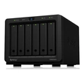 NAS Synology Diskstation 6 baias DS620 Slim (Celeron J3355, 2GB DDR3, 6x HD/SSD de 2.5pol, 2x 1GbE LAN, sem discos)