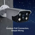 Camera Ip Cftv Poe Bullet Externa Colorida 4mp Vigi - C340