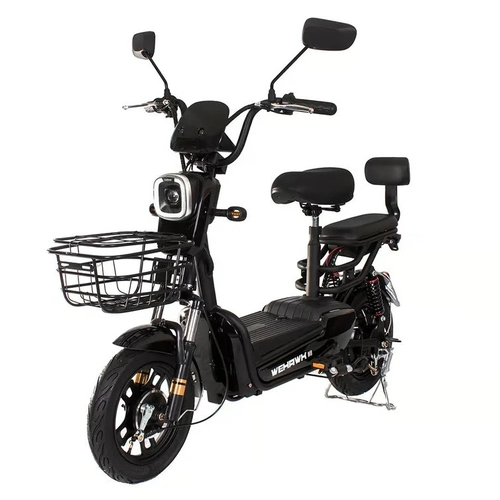 Bicicleta Scooter Eletrica Prime Wehawk Hw500 500w Bat 48v 12ah preta