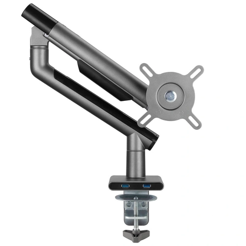 Suporte de Monitor Articulado C/ Mola Mecanica 17 a 32 C/ Usb 3.0 - Cinza - Sm-049c