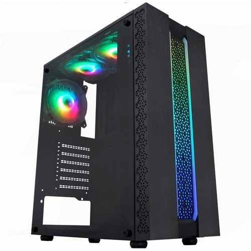 Gabinete Gamer K-MEX Kratos CG-42TP RGB - CG42TPRH001CBOX