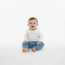 Mijão Taita Lisa 100% Algodão - Azul Acinzentado