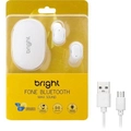 Fone De Ouvido Bright Bluetooth Branco - Max Sound