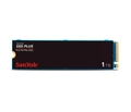 SSD SanDisk Plus NVMe, 1TB, M.2, PCle, Gen3, Leitura 3.200 e Gravação acima de 3.200, Preto - SDSSDA3N-1T00-G26