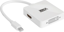 Adaptador Mini Displayport x Dvi/hdmi/displayport  3 Em 1 - Mdp-3in