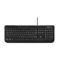 Combo Teclado e Mouse Multimidia Com Fio 600 Usb 800 Dpi Preto Microsoft - Apb00005