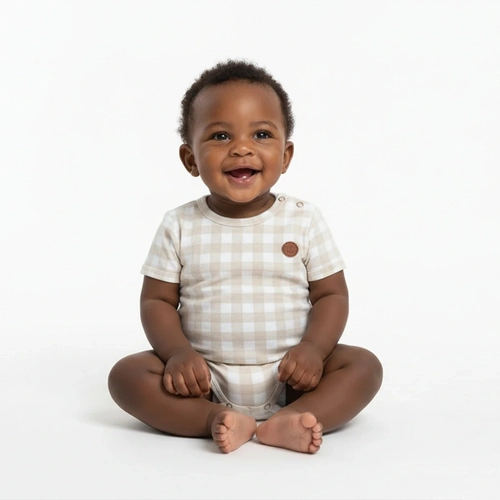 Body Manga Curta Avulso Bichinhos Transporte Unissex Mini & Co